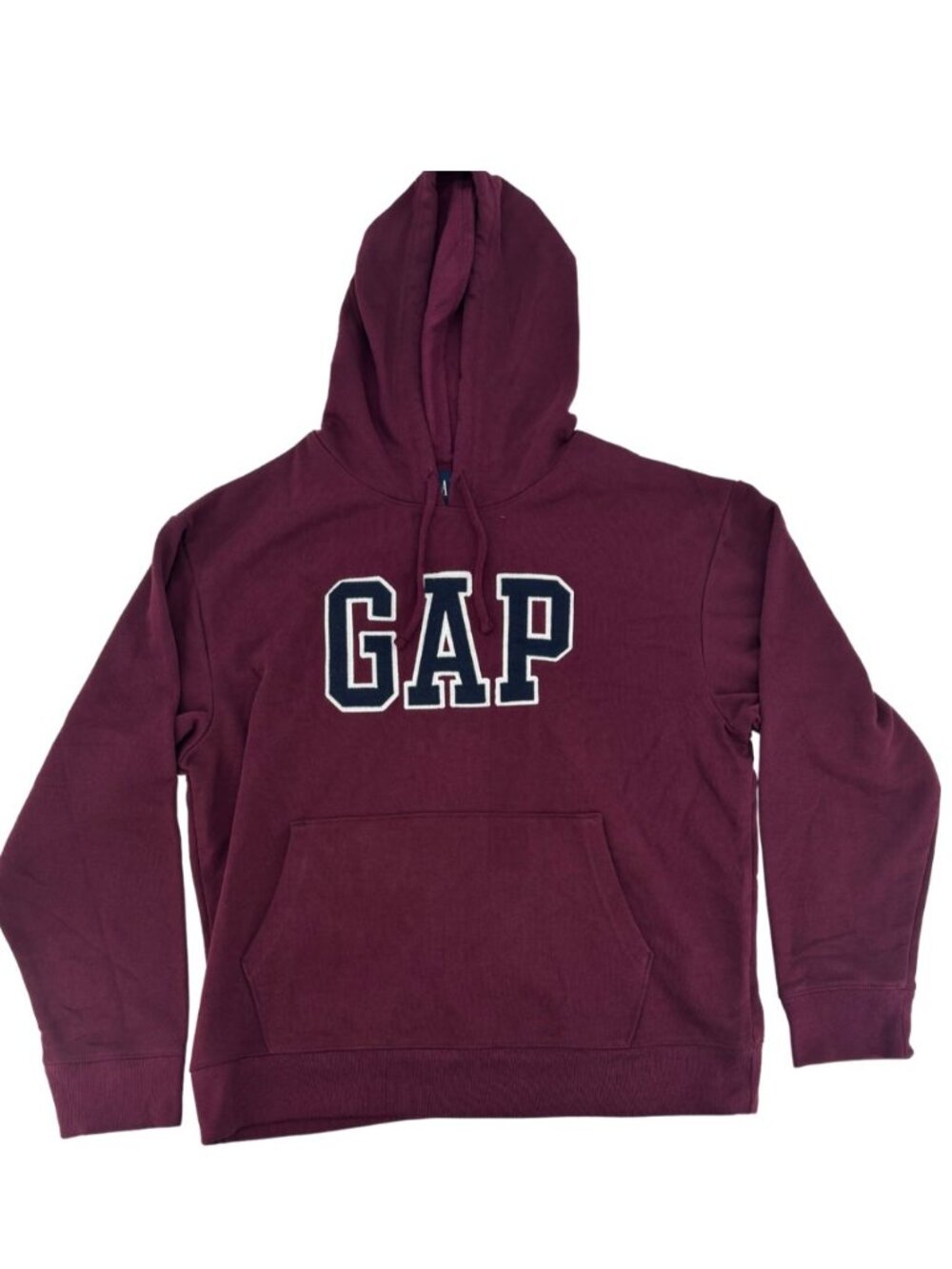 Gap | Women's Hoodie | Embroidered Logo | Burgundy | Size Large **NEW